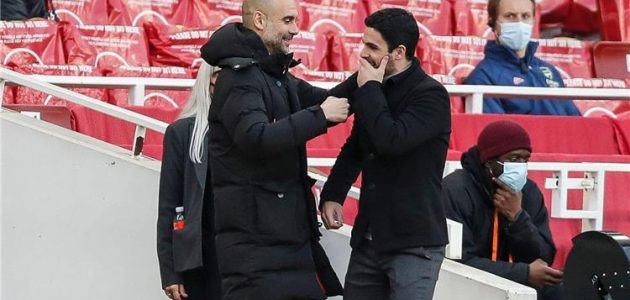 ترتيب الدوري الإنجليزي بعد نهاية الجولة 27.. صراع مستمر بين آرسنال ومانشستر سيتي