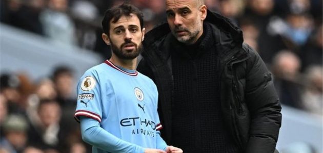 برناردو سيلفا يرد على إنباء رحيله من مانشستر سيتي نهاية الموسم