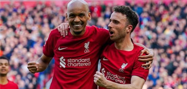 فيديو | جوتا يسجل هدف ليفربول الأول أمام نوتينجهام بالدوري الإنجليزي